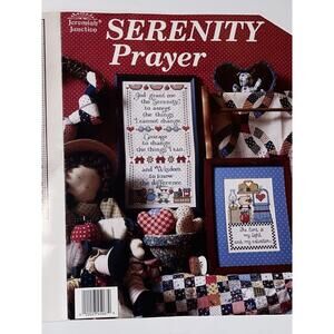 SERENITY PRAYER Cross Stitch JL116 1991 Cross Stitch Kit Open no Needle VTg